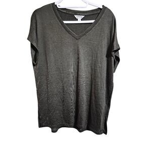 Orvis Women's Forest Green V-Neck Tunic - Size L